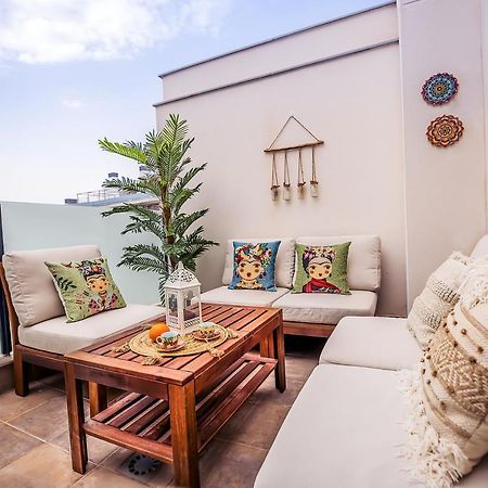 Apartamento azul de Rota Exterior foto